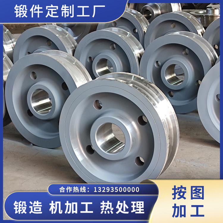 55#鋼鋼水車輪鍛件