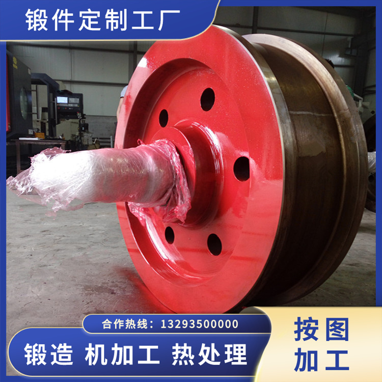 大型車輪組鍛件